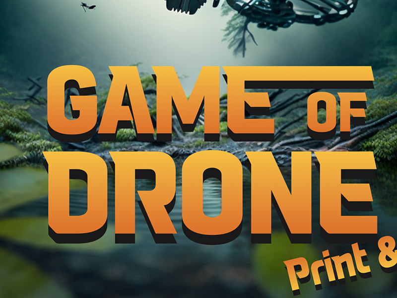 Game of Drone Mockup Image